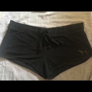 VS Pink Black Shorts